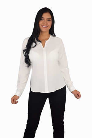 uniforme empresarial blusas ref: paola  Celmy diseño y fabricación de uniformes  empresariales y uniformes ejecutivos